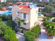 Provarma Kreta, Provarma, freistehende Villa 260m², pr. Pool, teilw. Meerblick Haus kaufen